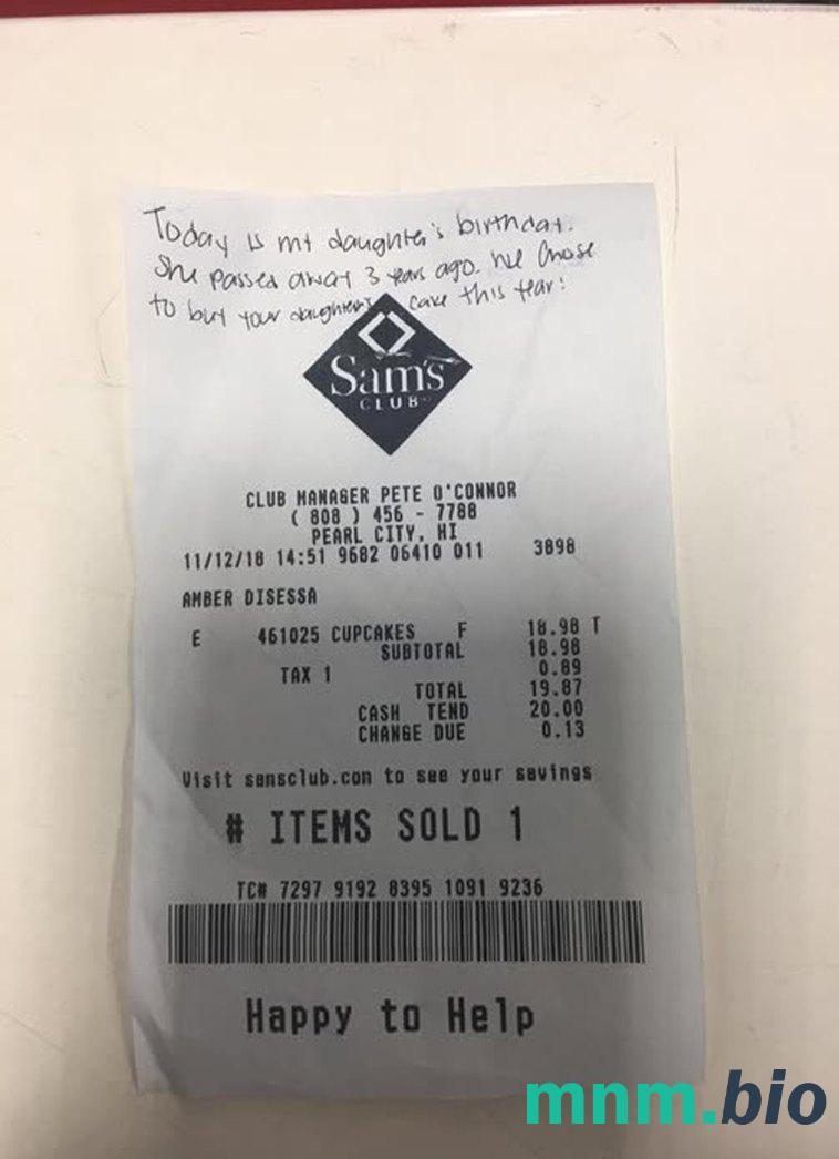 USA Sam's Club Pharmacy szablon pokwitowania płatności PSD